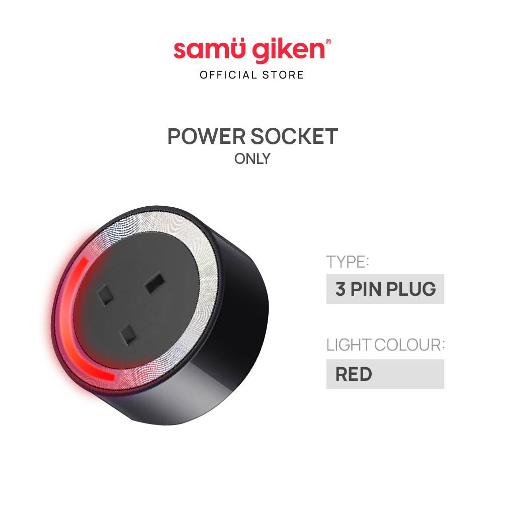 Samu Giken Removable 3 Pin Power Socket / Usb Socket, Model: PS3P with ...