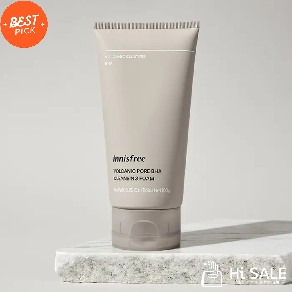 [INNISFREE] Volcanic Pore BHA Cleansing Foam 150g / 250g | Shopee Singapore