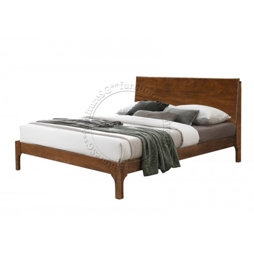 Solid Wooden Bed Frame (Queen/King) Shopee Singapore