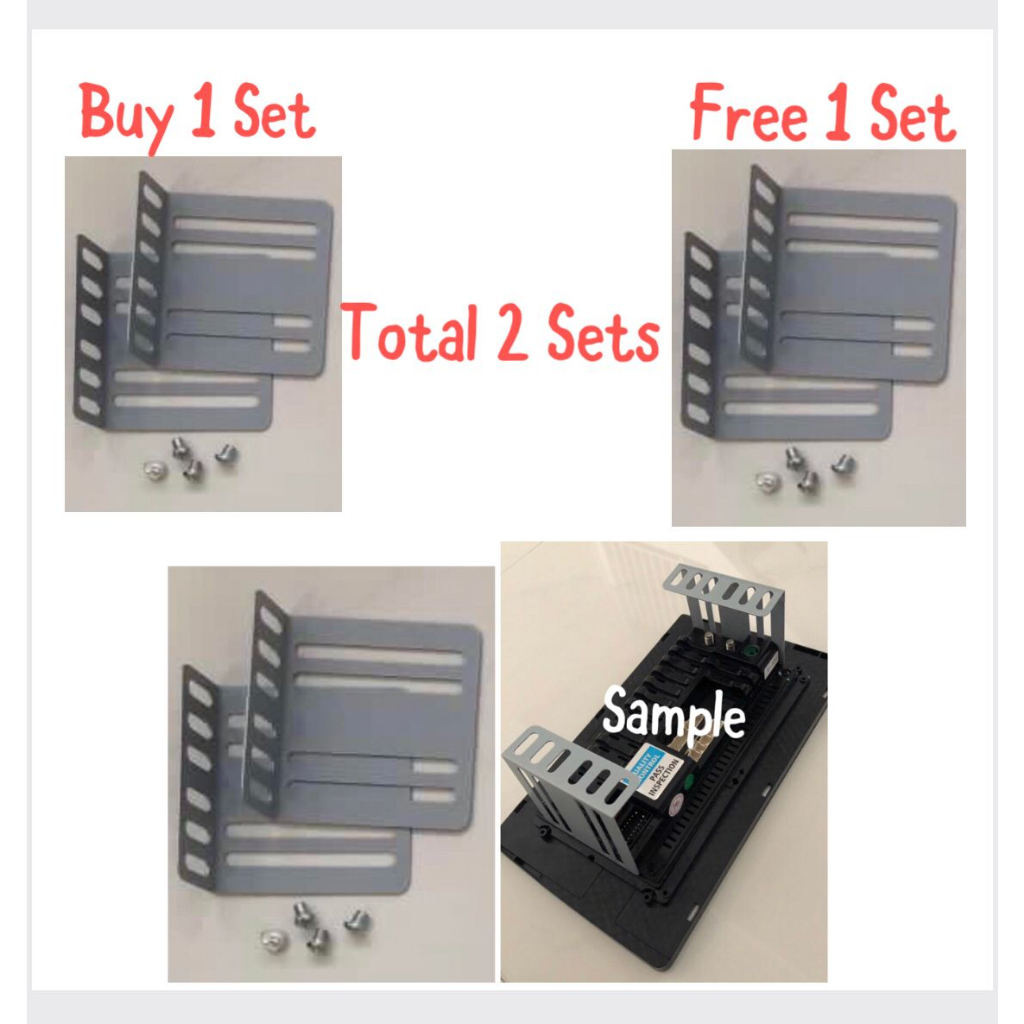 (SG Seller) Android Head Unit Radio Player Metal Brackets and Screws