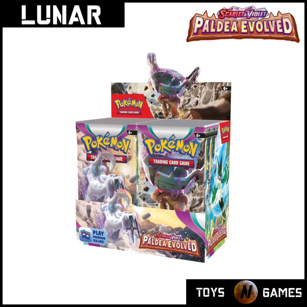 sv2 booster box Pokemon SV2 Paldea Evolved Booster Bundle main image 0