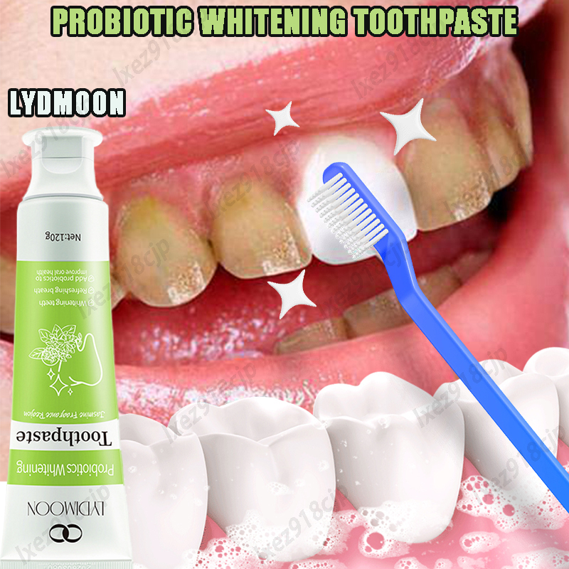 Teeth whitening toothpaste probiotic toothpaste whitening yellow teeth