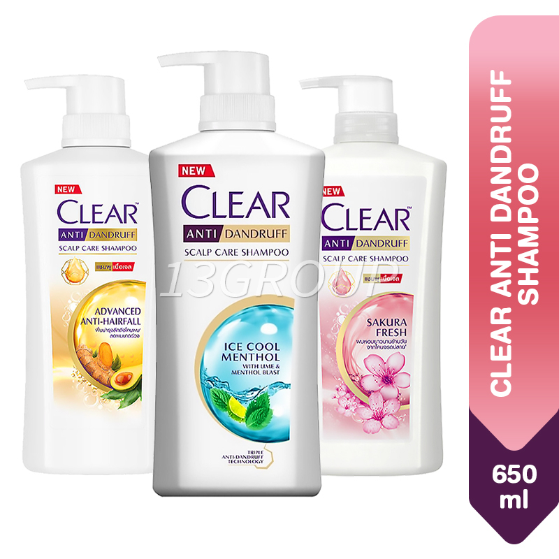 CLEAR Anti Dandruff Shampoo Women, 610ml650ml [Min] Shopee Singapore