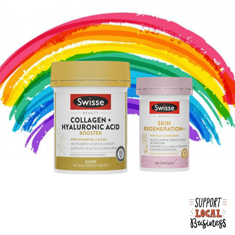 [Crazy Sale] Swisse Skin Regeneration + 60 Capsules | Collagen + H.Acid 80 Tabs | Retinol Beauty Sleep 30 Caps