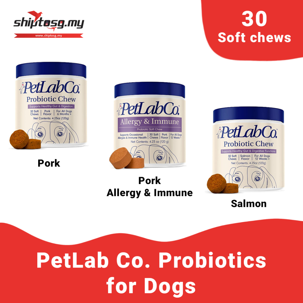 PetLab Co. Probiotics for Dogs 30 chews Shopee Singapore
