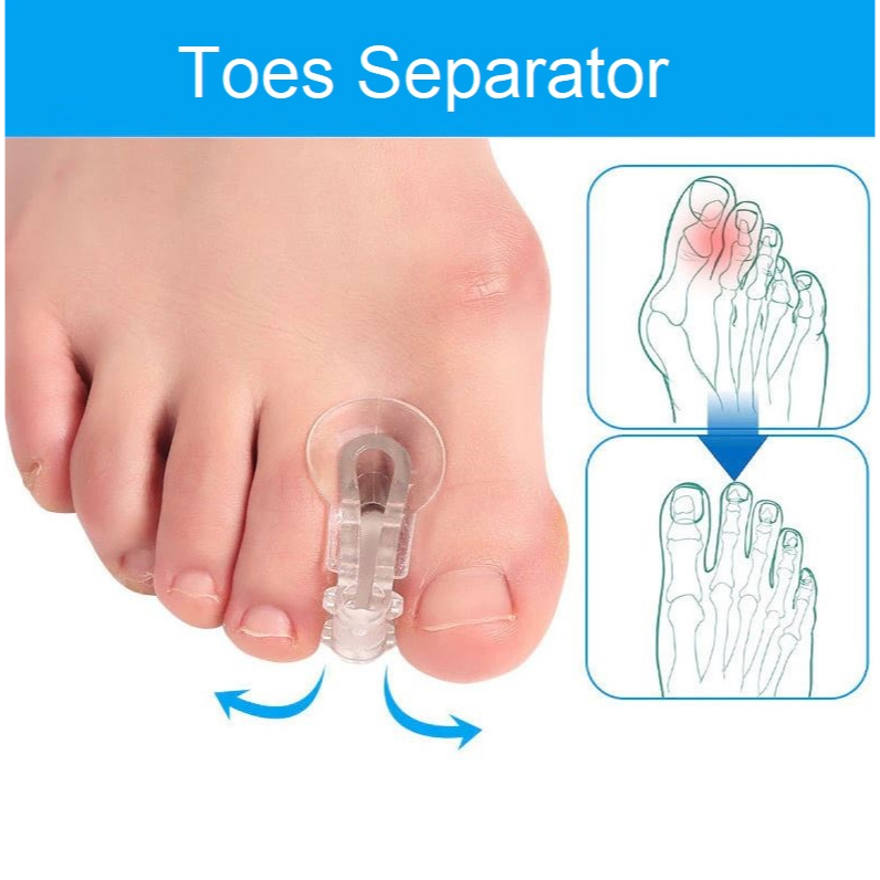 Big Toe separators Toes Spacer Bunion Corrector Pain Relief Overlapping Straightener Ingrown