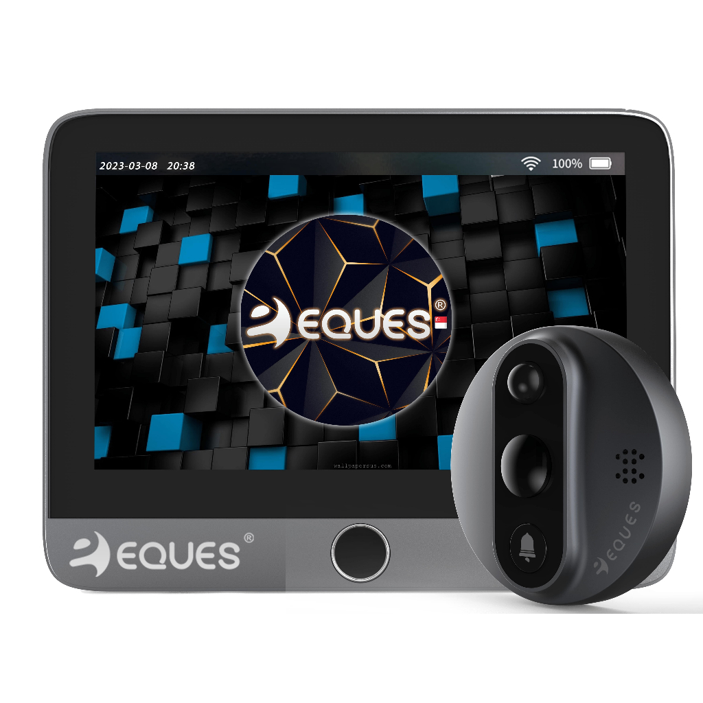 Eques Door Viewer Veiu S33/S31/Max (Authorised Reseller) Shopee Singapore