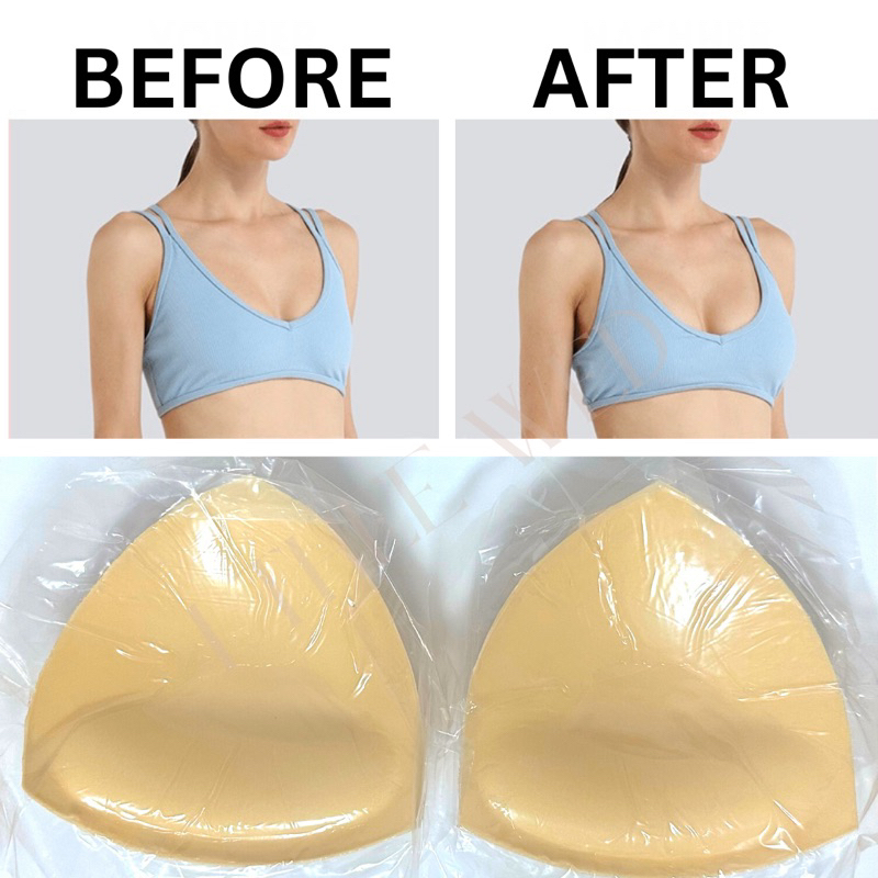 Woman Adhesive Bra Water Drop Shaped Invisible Breast Pads