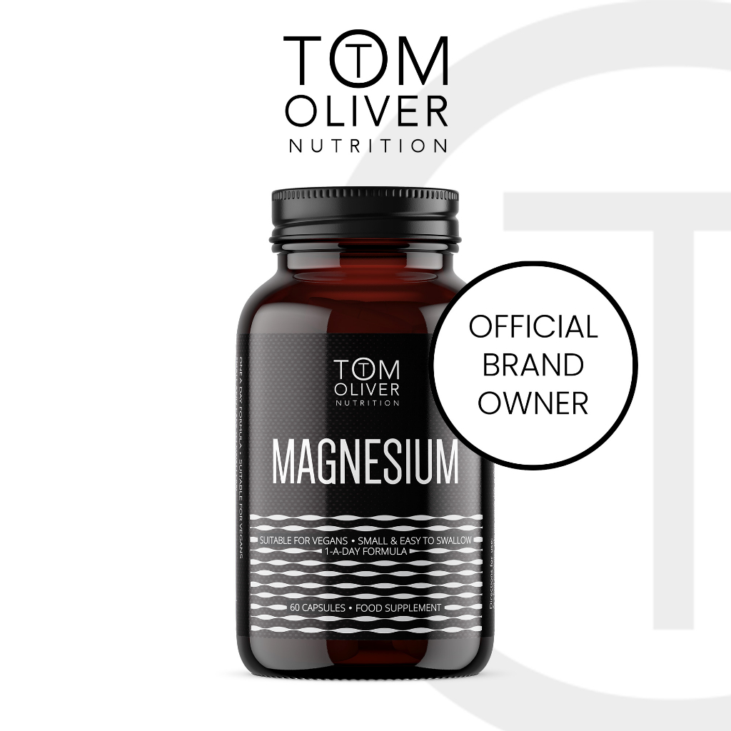 Tom Oliver Nutrition Magnesium Taurate 600mg per Capsule (60
