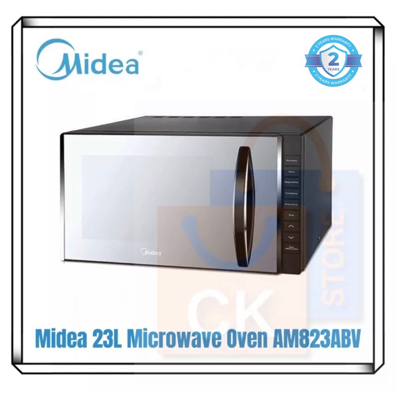 Midea 23L Digital Countertop Microwave Oven AM823ABV (2 Years Warranty