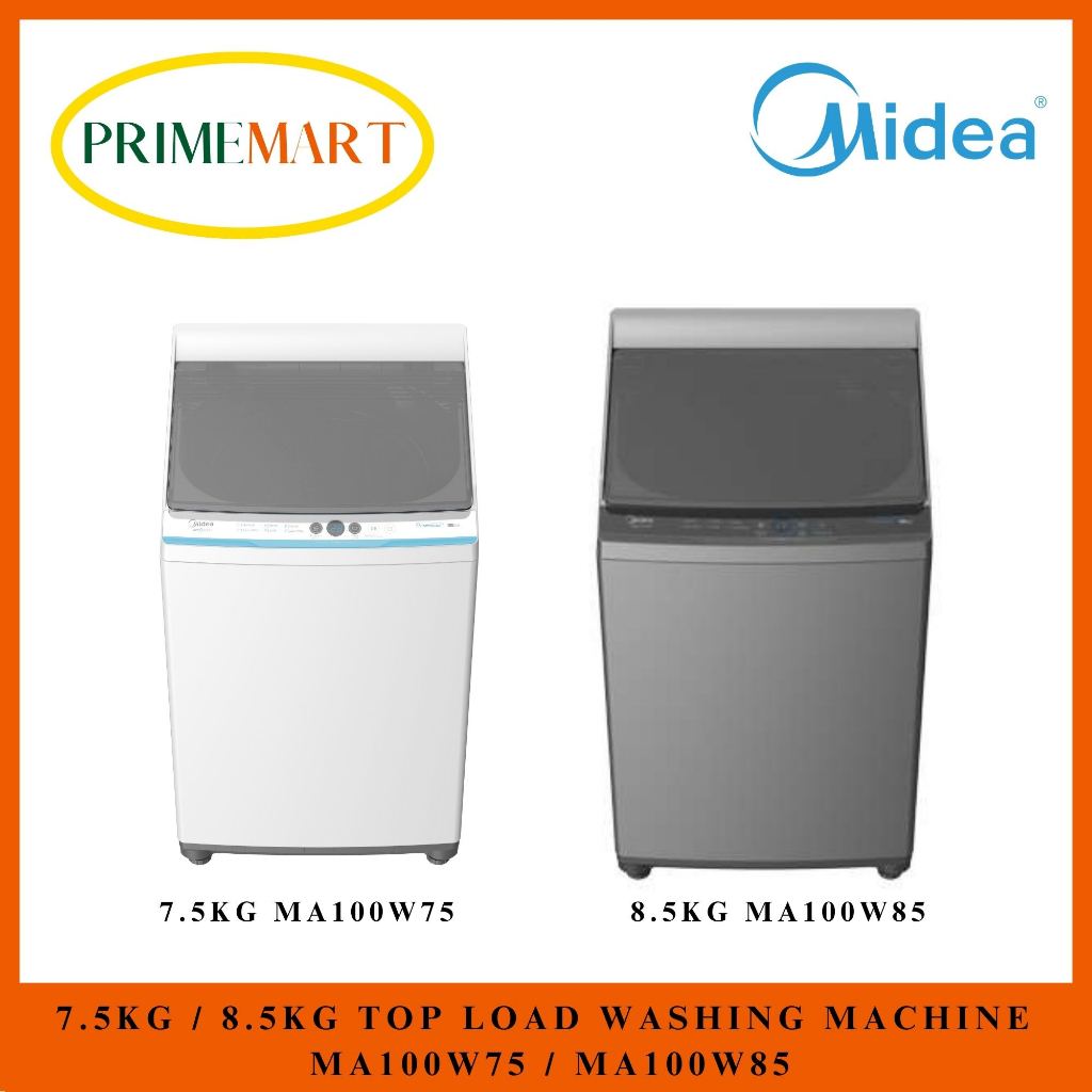 MIDEA 7.5KG MA100W75 / 8.5KG MA100W85 TOP LOAD WASHING MACHINE 2