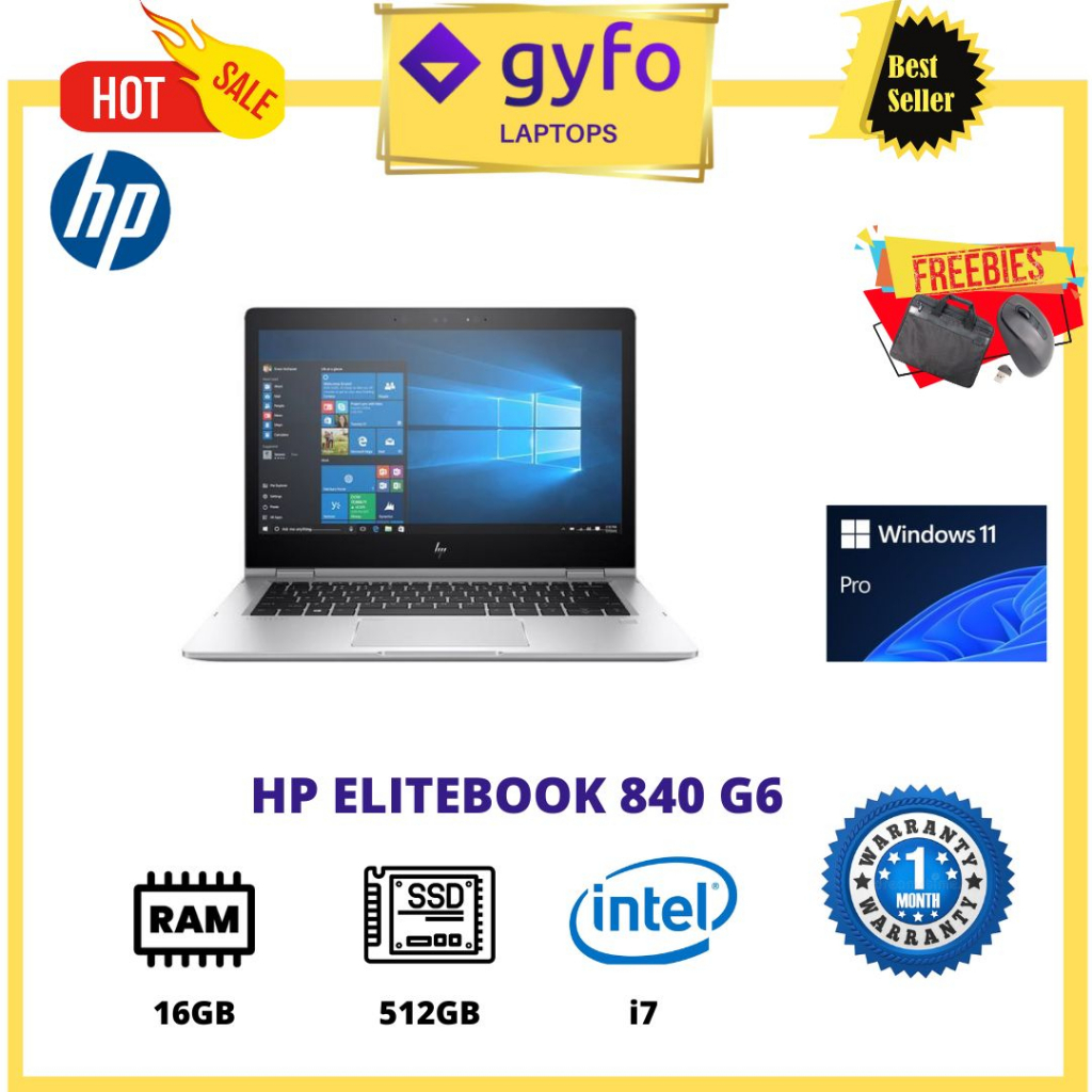 hp elitebook 840 g6 i7 16gb ram 512gb ssd