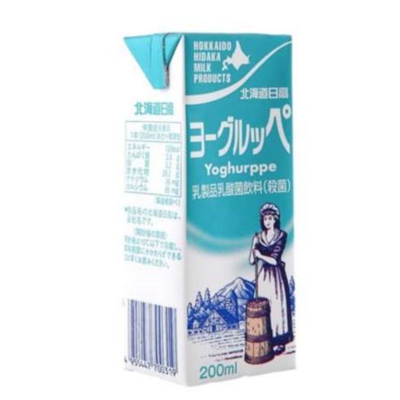 北海道酸牛奶200ml*12盒Japan Hokkaido Hidaka Yoghurt milk（24/09/2024 expire