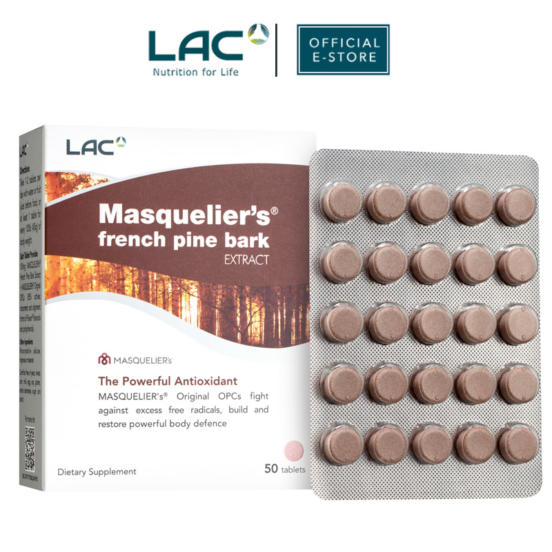[LAC MASQUELIER'S] French Pine Bark Extract (50/ 175/ 300 Vegitabs)