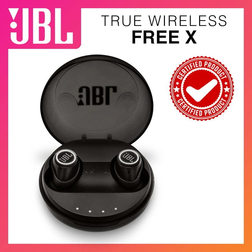 JBL Free X True wireless inear headphones Black Shopee Singapore