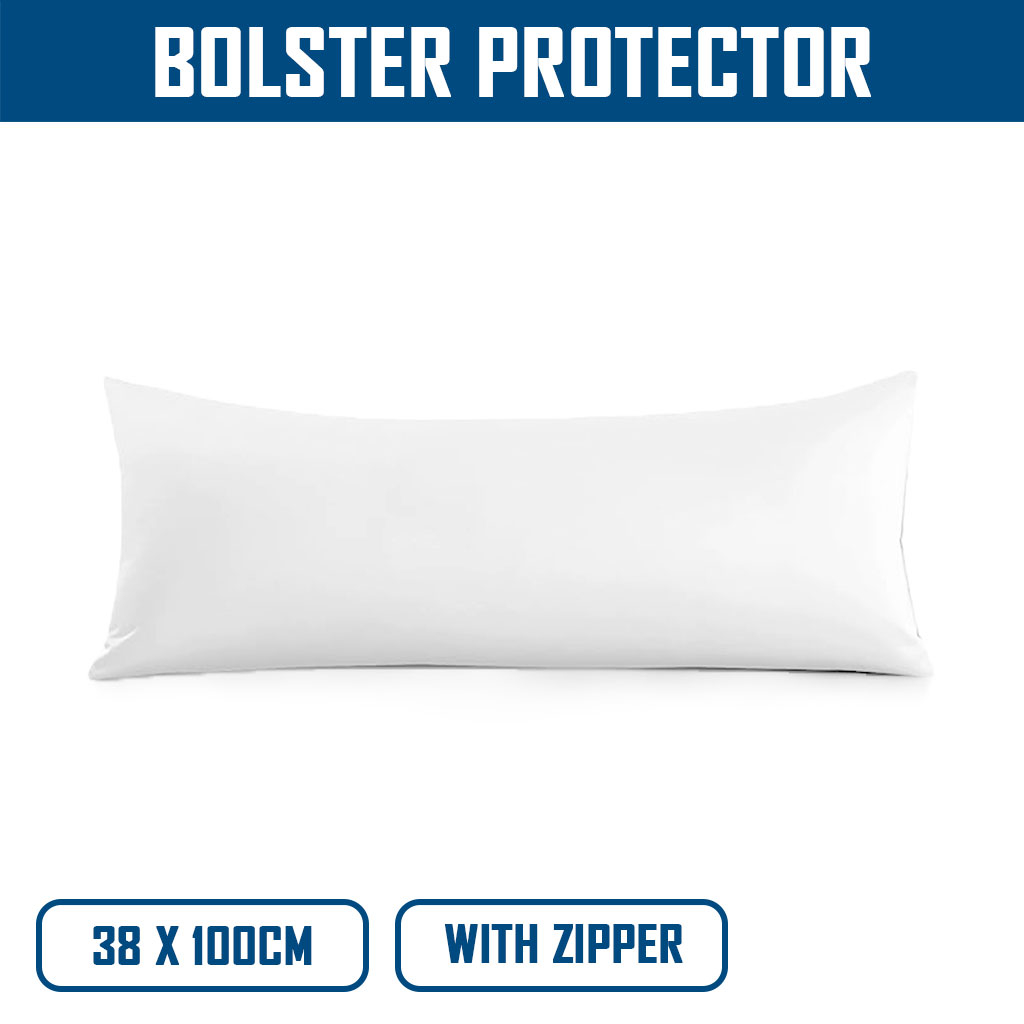 SG Ready Stock Waterproof Pillow Protector Case Bolster Cover With