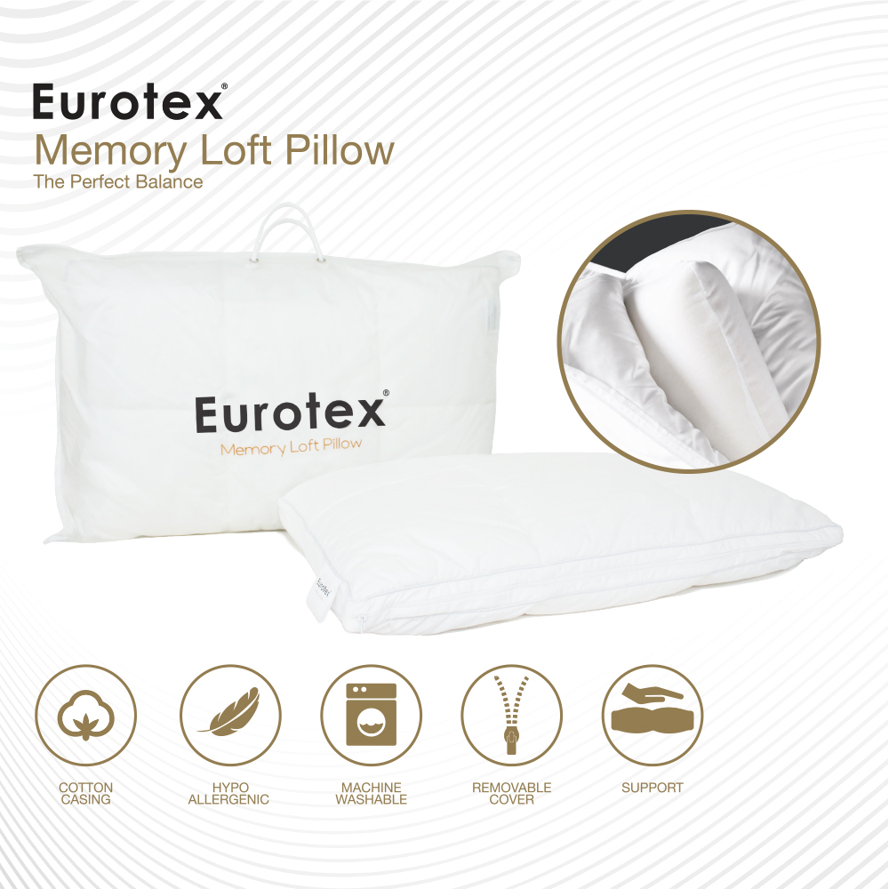 Memory sales loft pillow