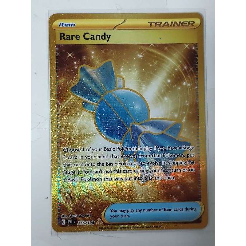 rare candy pokemon card gold Amazon.com: Pokemon - Rare Candy 256/198 - Scarlet & Violet - Secret Rare