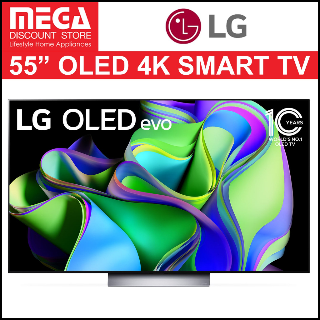 LG OLED55C3PSA 55" 4K OLED C3 SMART TV / FREE 200 VOUCHER + WALLMOUNT