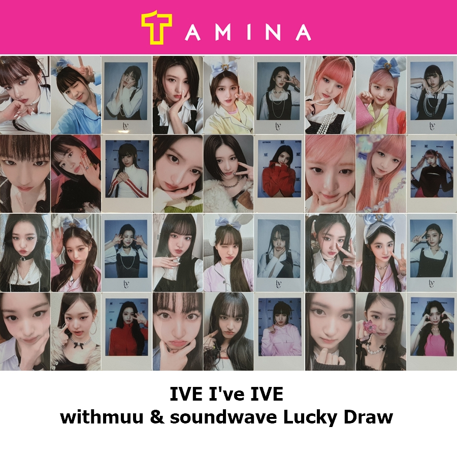 IVE 1st Album I've IVE withmuu & soundwave Lucky Draw | Shopee