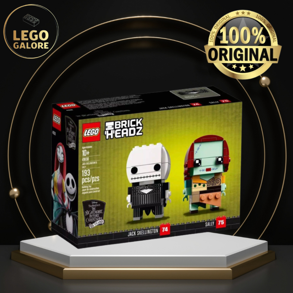 Lego brickheadz jack skellington & store sally 41630