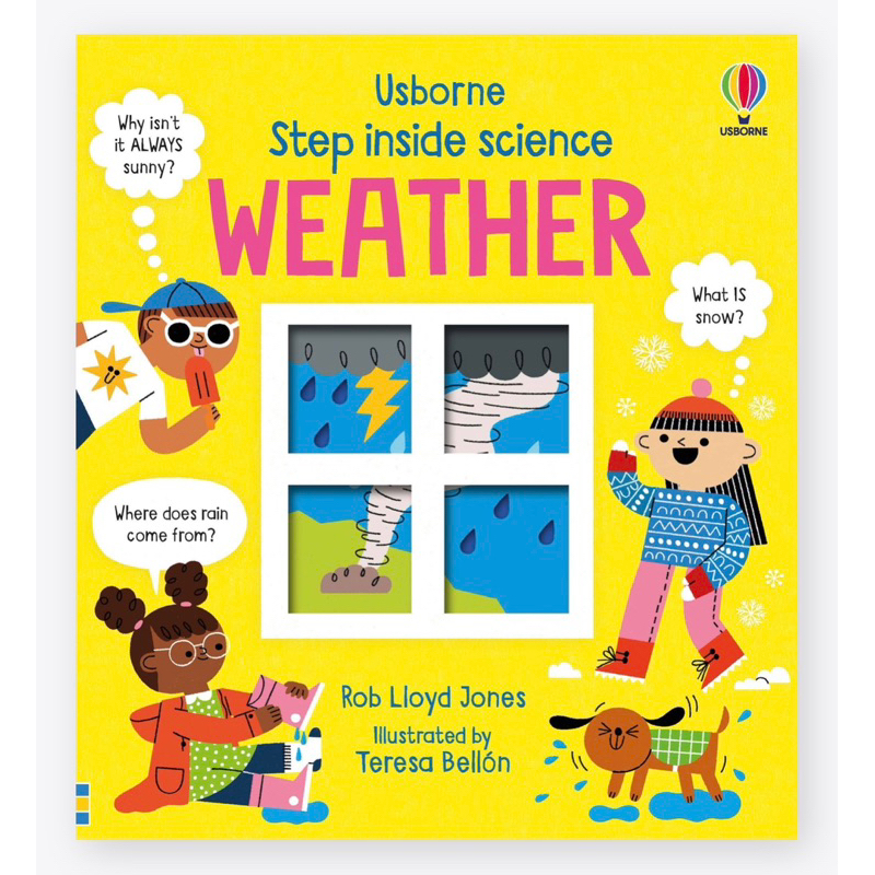 Usborne Step inside Science: Weather (Board Book) | Shopee Singapore