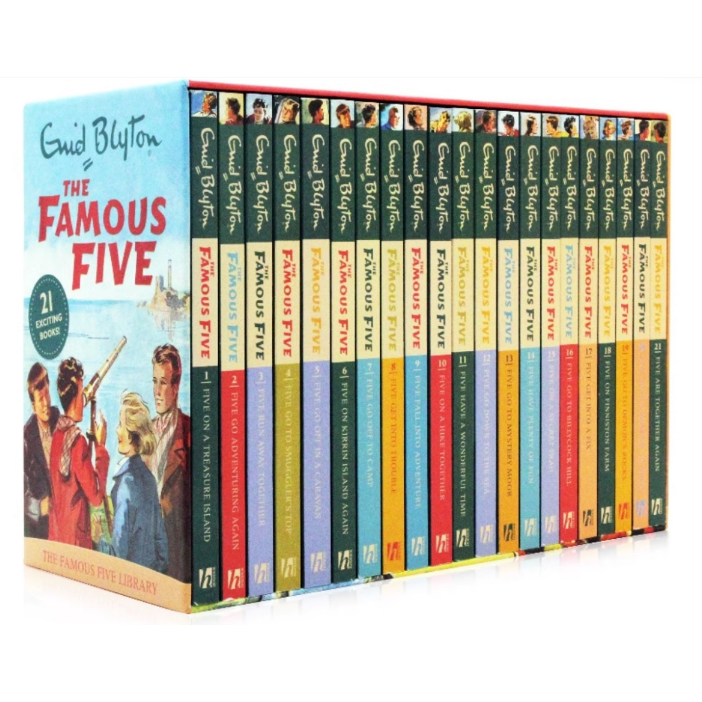 Original Enid Blyton Famous Five Series (21 Books) | Shopee Singapore