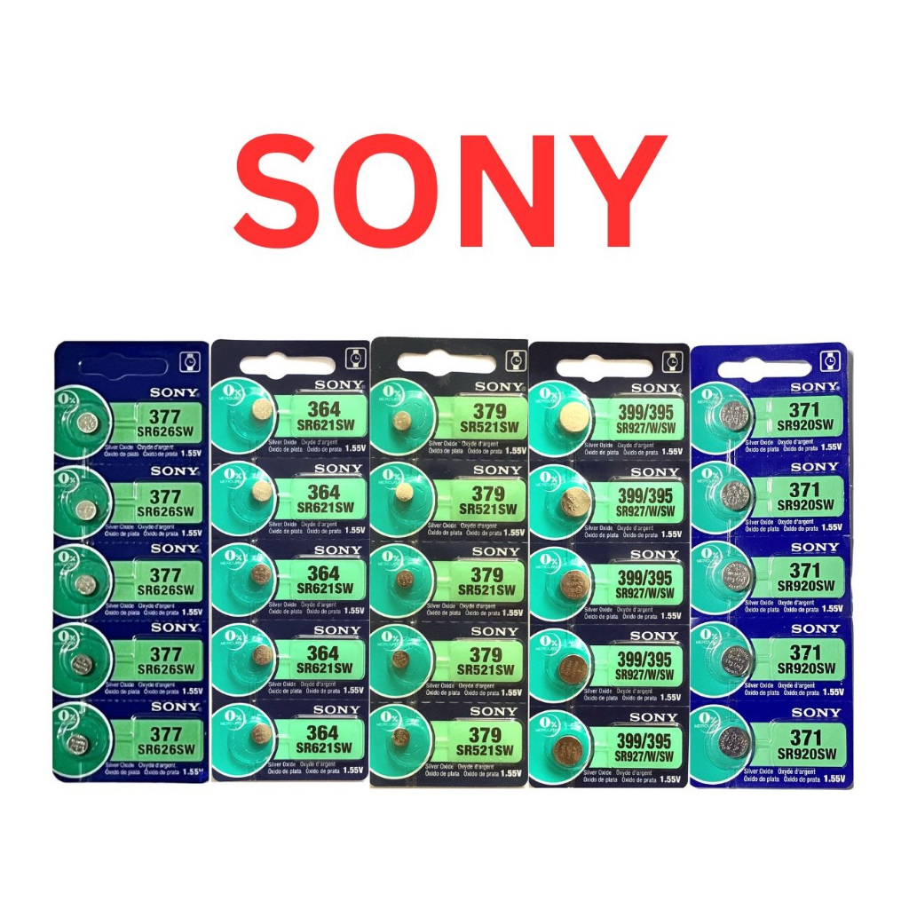 (SG Seller) Sony Watch Battery SR621 SR626 SR920 SR927 SR521 SR621SW ...