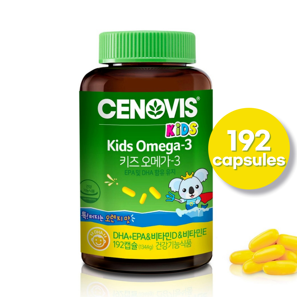 CENOVIS Fish Oil Omega3 Chewable for Kids 700mg x 192 Capsules Shopee