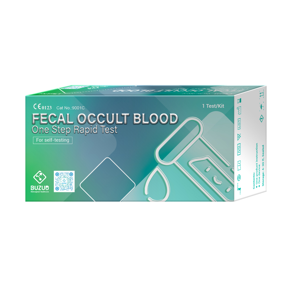BUZUD ONE-STEP FECAL OCCULT BLOOD SELF-TESTING KIT | Shopee Singapore