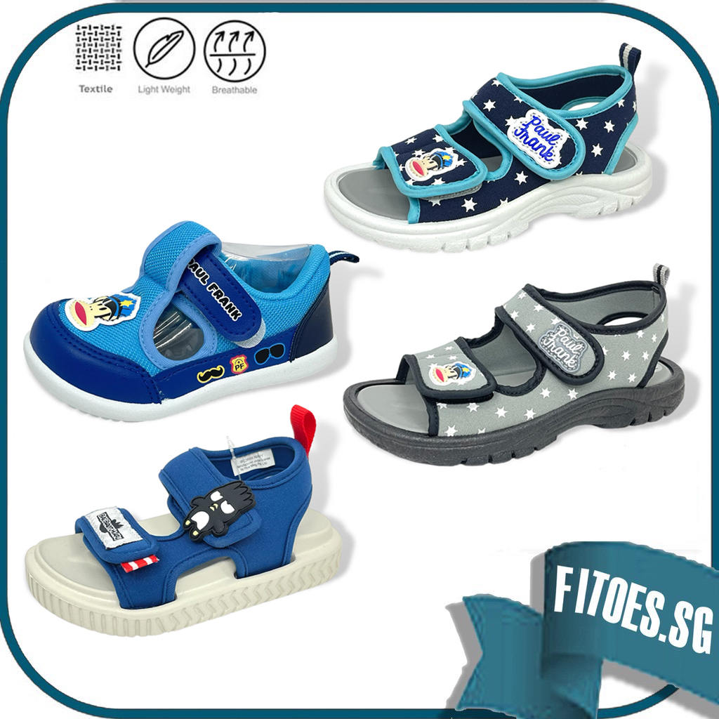 Paul Frank Bad Badtz Maru Kids Childrens Sandals BC3656 PC4185 PC4195 Shopee Singapore