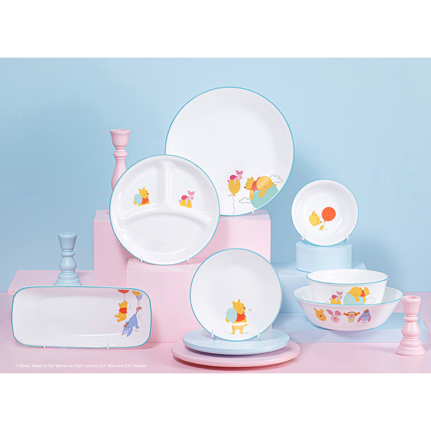 Corelle Brands Asia Pacific - LAUNCH  Winnie the Pooh Collection In  celebration of Winnie-the-Pooh's 95th anniversary this year, check out the  2 NEW Corelle Limited Edition 6pc Dinner Set at $99.90