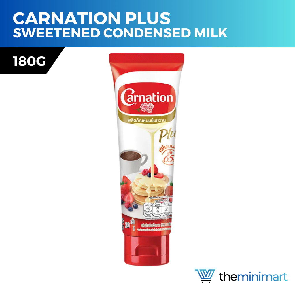 Carnation Plus Sweetened Condensed Milk 180g - Original / 25% Less ...