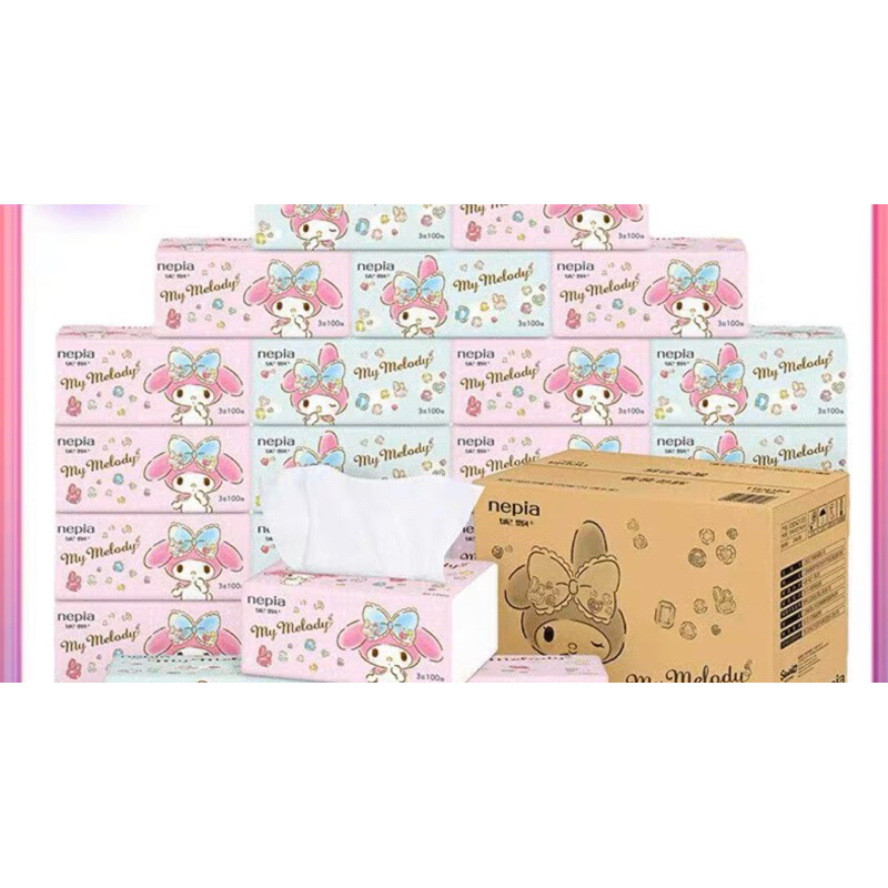 travel pack Sanrio tissue - Hello Kitty, My Melody, Kuromi | Shopee ...