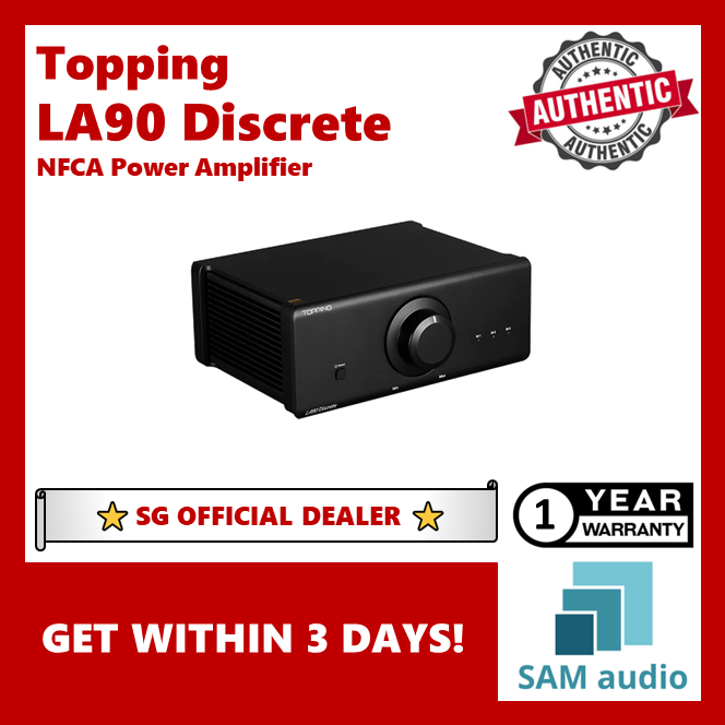 🎶SG] TOPPING LA90 Discrete (LA90D LA90 D) NFCA Power Amplifier