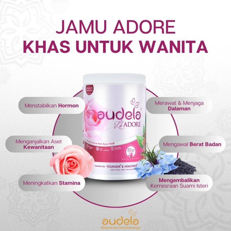 Audela Adore - Jamu for Women (INSTOCK!)