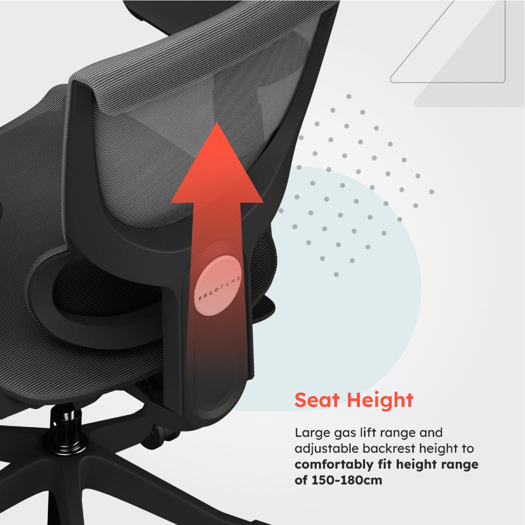ErgoTune Classic Ergonomic Chair Perfect Office Chair Study Chair Shopee Singapore