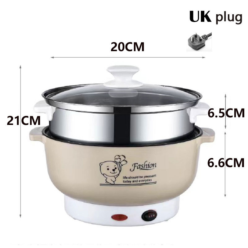 Electric Rice Cooker 1.8L NonStick Rice Cookers Double Layer