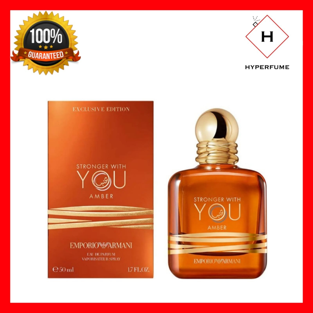 Giorgio Armani Stronger With You Amber EDP | Shopee Singapore