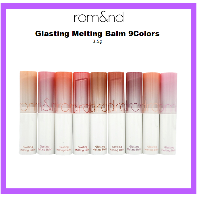 ROM&ND Glasting Melting Balm 3.5g (9 shades)