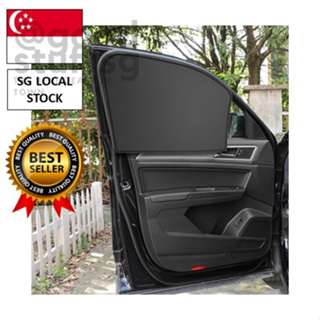 Car Window Shade Sunshade & Privacy Screen For Rear Side Window, Car  Interior Partition Curtain, Black