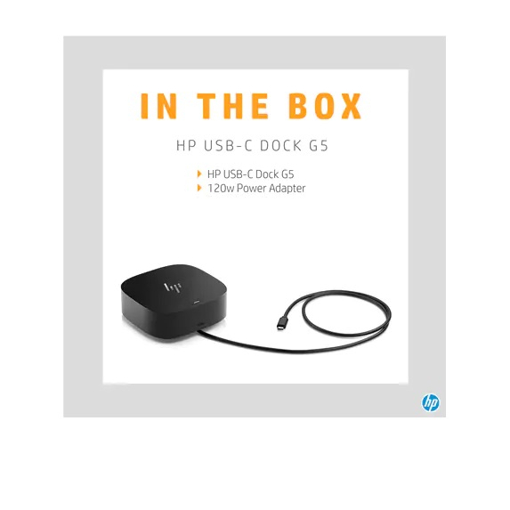 HP USB-C Dock G5 Docking Station-compatible All Type C- HP HP USB-C Dock G5 Docking Station-compatible All Type C- HP