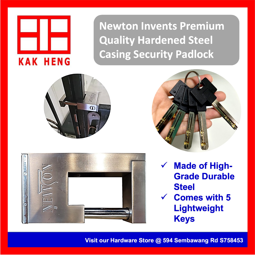 Newton Invents High Quality Hardened Steel Casing Door Pad Lock ...
