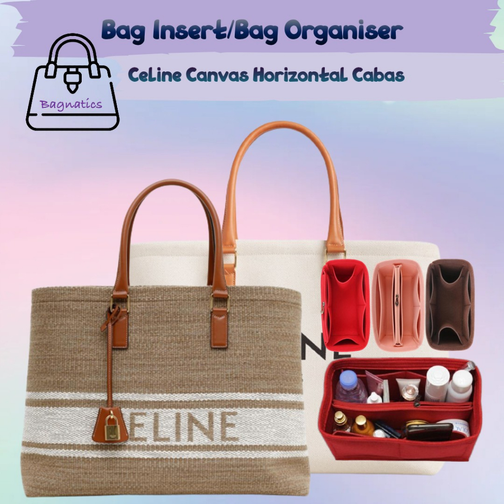 Purse Organizer Insert for Celine Horizontal Cabas, Bag Organizer