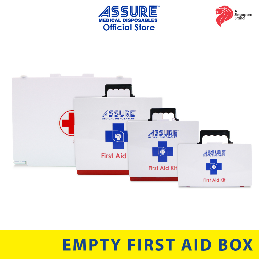ASSURE First Aid Box Empty Shopee Singapore