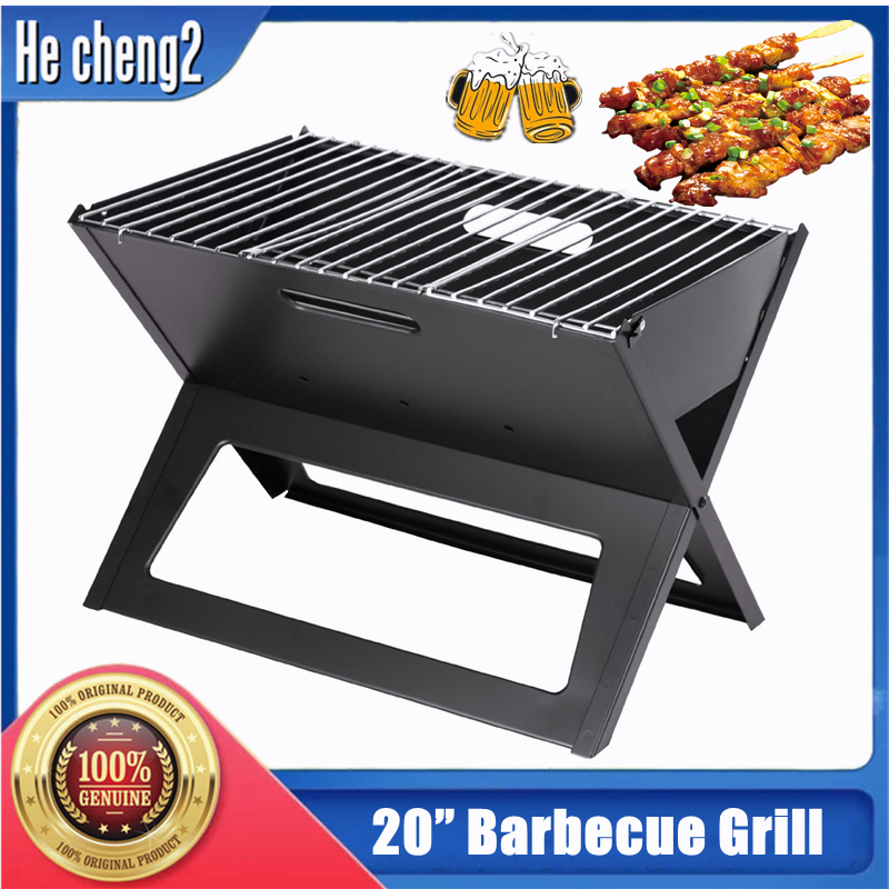 【SHIP IN 24 HOURS 】20” Portable Charcoal Barbecue Grill Detachable