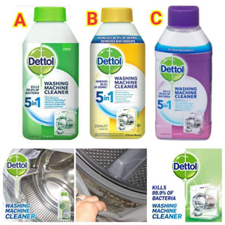 【Dettol】Hygienic Washing Machine Cleaner / Spray & Wear - 250ml ...