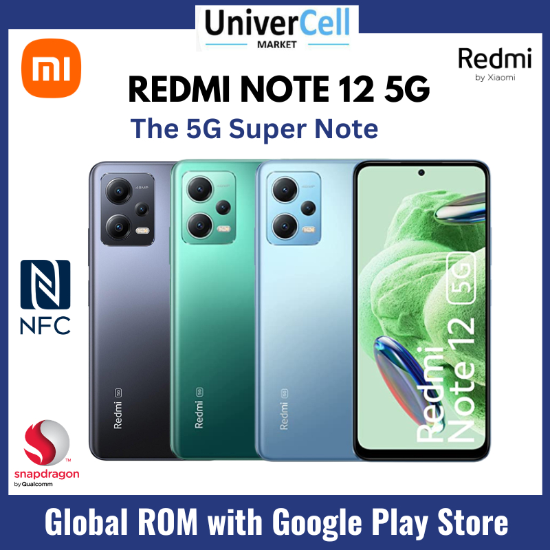 Redmi Note 12 5G (8GB 256GB) | Note 12 4G (8GB 256GB) (8GB 128GB) (6GB ...