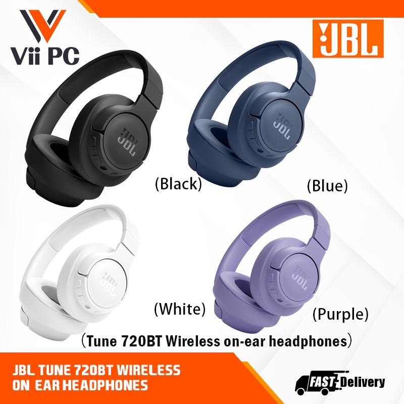 JBL Tune 720BT Wireless Bluetooth v5.3 Over-Ear Headphone with ...