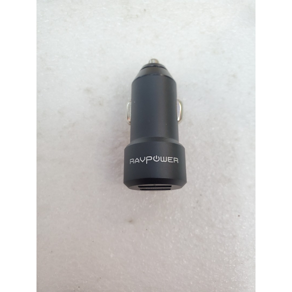 RAVPower iSmart RP-VC006 24V Dual-USB Port Car Charger IP DC 12-24V OP ...